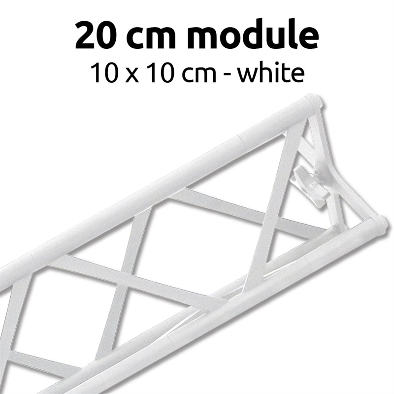 CROWN TRUSS 10x10, Modul 20cm - vit