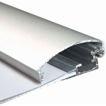 Fällbar ram, alu/silver, 45 mm profil, 100 x 200 cm