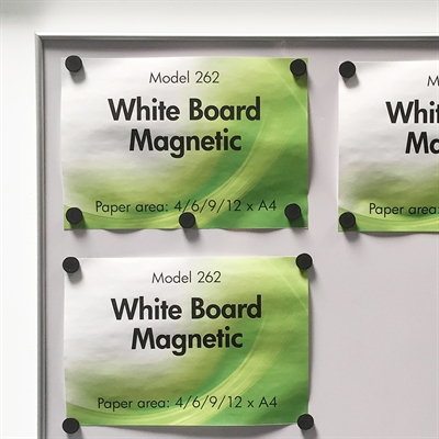 Whiteboard Magnetisk - 6xA4