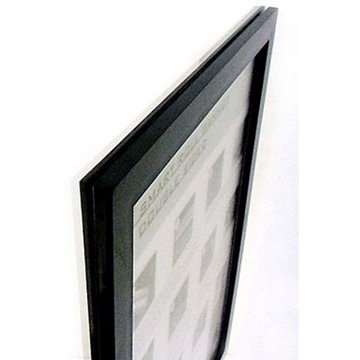 Fönsterram dubbelsidig - A4 - svart