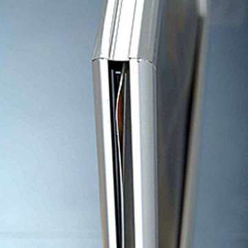 Slide-in ram dubbelsidig horisontell - 25 mm - silver