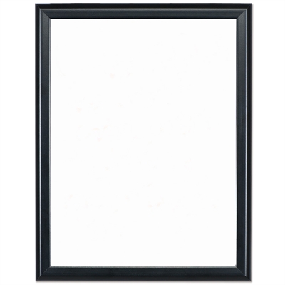 Whiteboard med svart ram - 40x60cm
