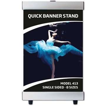 Quick Banner Stand Enkelsidig - 100x140cm