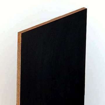 Dubbelsidig svart griffeltavla utan ram - 40x90cm