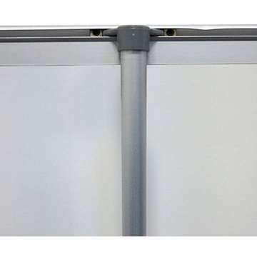 Klassisk Roll-up enkelsidig - 85x200 cm - silver