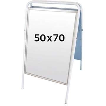 Expo Sign Standard Gatuställ - 50x70 cm - vit