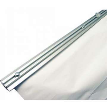 Mega Roll-up enkelsidig - 180x250 cm - silver