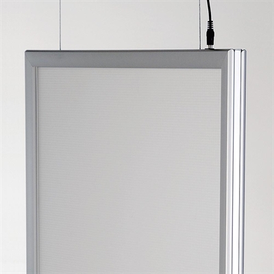 LED-ljusram Dubbelsidig - Vertikal A4