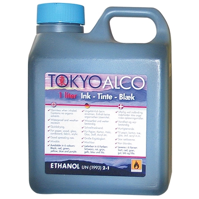 Tokyo Alco Sign Ink - 1L Blå