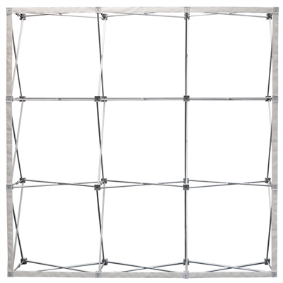 Pop-up väggtextil modell 3x3 - utan banderoll