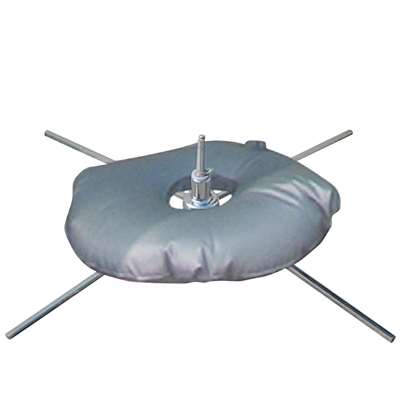 Beachflagga, Outdoor Bow Flag, Liten inkl. flagga och Cross Flag Base