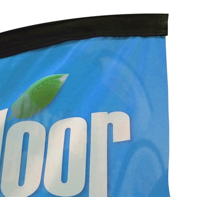 Beachflagga, Outdoor Drop Flagga, Medium inkl. flagga och Cross flaggbas