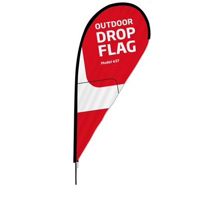 Beach Flagga, Outdoor Drop Flagga Liten