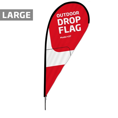 Beach Flagga, Outdoor Drop Flagga, Stor