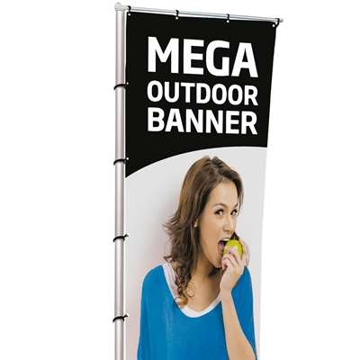 Flagga med tryck för Mega Outdoor Flag
