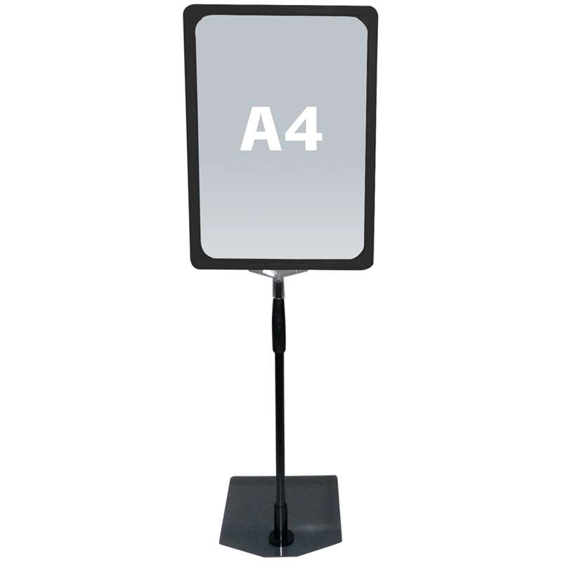 Flex Stativ med svart plastram, A4