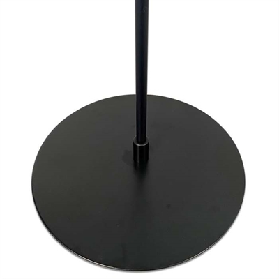Design Stand, golvskylt med akrylhållare liggande A4, svart