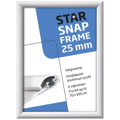 Snap 25 mm profil - Vit