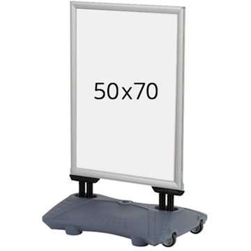 Wind-Sign Pro Gatupratare - 50x70 cm - silver