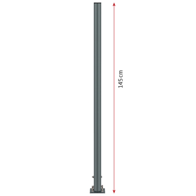 Stångstativ - 145cm - Grå