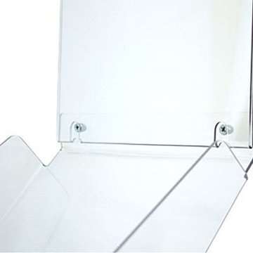 Expo Broschyrställ med A4 infohållare horisontell - A4 - 21x29,7 cm