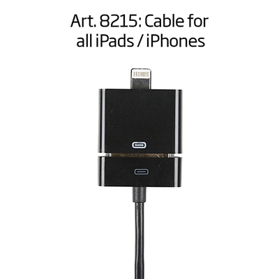Kabel för alla iPhones/iPads