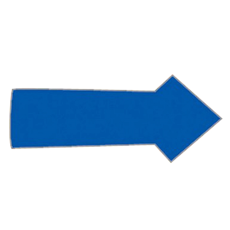 Magnet pil 1x2 cm (30 stk pr. ark)  - Blå