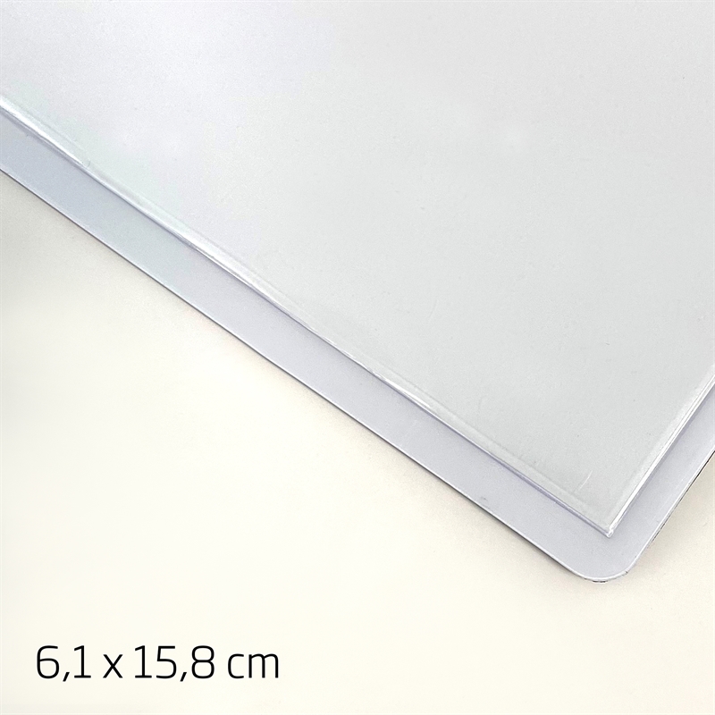 Magnetlommer og hyldeforkanter - Hyldeforkant (61x158 mm)