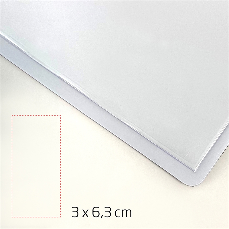Magnetlommer og hyldeforkanter - Navneskilt portræt (30x63mm)