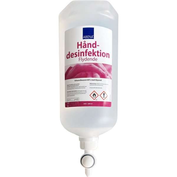 Handdesinfektion 85% Etanol - 1000ml flaska