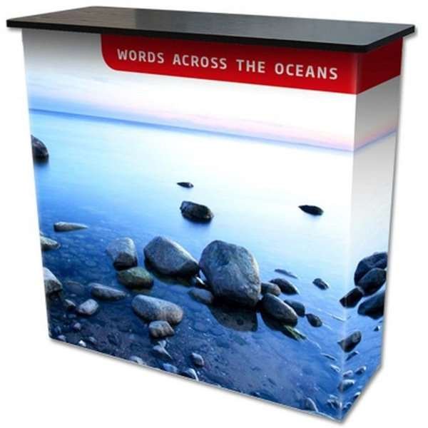 Pop-up disk med tryck p&aring; textil banderoll