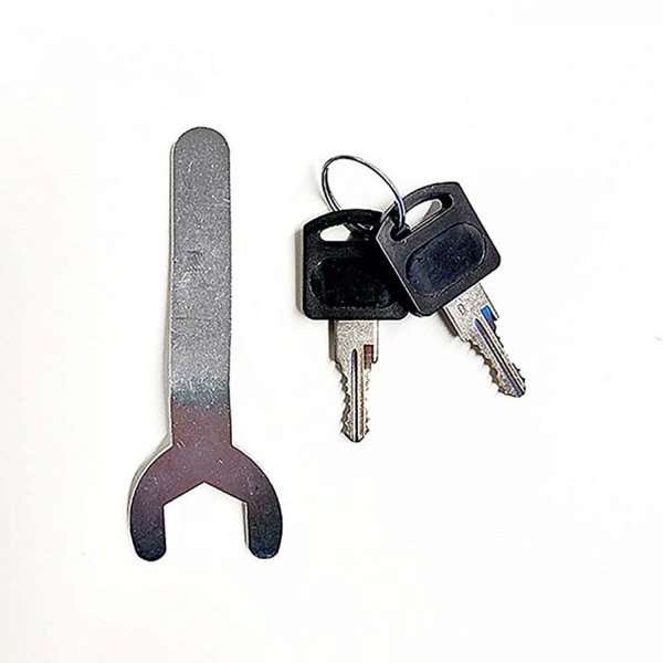 Vitrine vitrinsk&aring;p - Showcase Counter Solo glasmonter med undersk&aring;p, LED-ljus och l&aring;s - silver