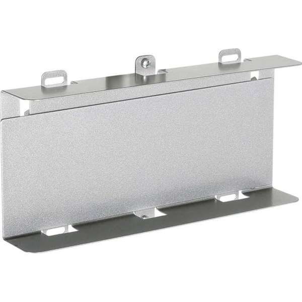 Justerbar hyllhållare för box med handskar och masker