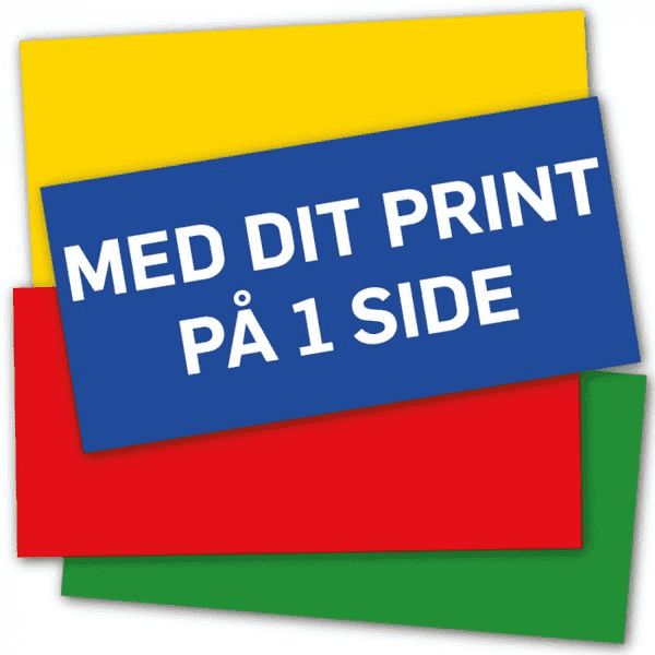 Enkelsidigt tryck på aluminiumplåt för Estate Sign XL