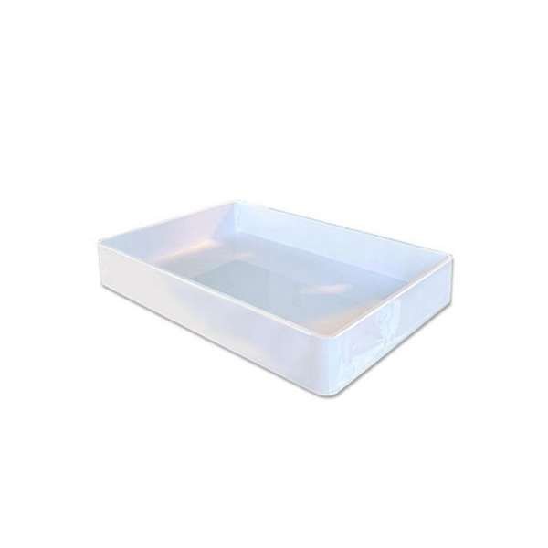 Droppbricka vit akryl (Tray)