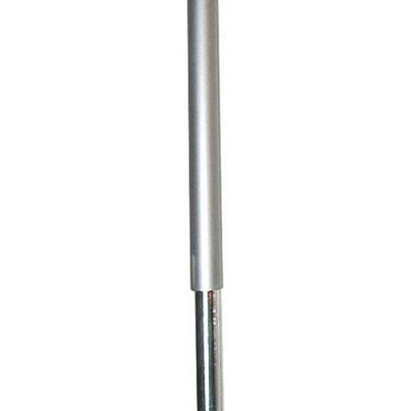Mega Roll-up enkelsidig kassett, silver, 84,5 x 250 cm