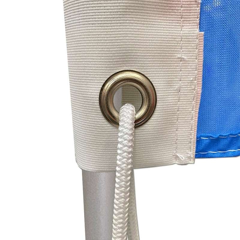 Beachflagga, Outdoor Bow Flag, Liten inkl. flagga och Black Flag Base