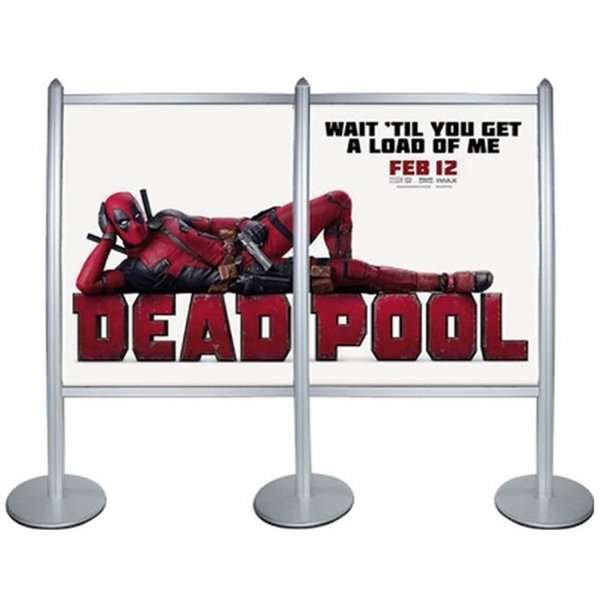 Multi Stander Banner Wall - Dubbelsidig