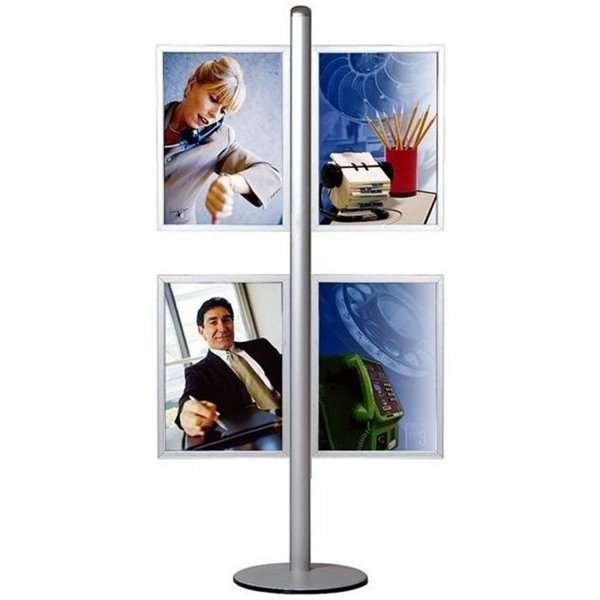 Multi Stander 15 - Dubbelsidig med 4x50x70cm inskjutbar vertikal