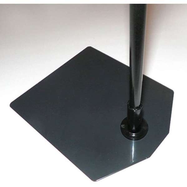 Flex Plast prisram Infost&auml;ll med fot - A3 - svart