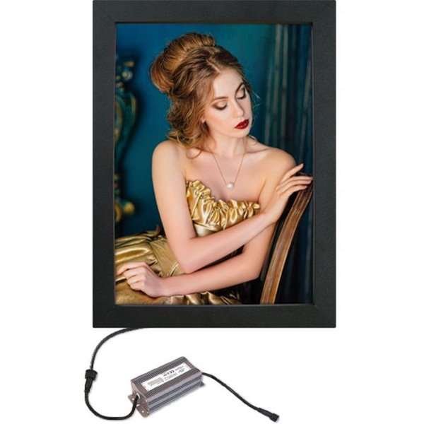 Crown LED Out box - Dubbelsidig - A0