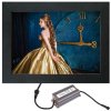 Crown LED Out box - Enkelsidig - Svart - A4 #1