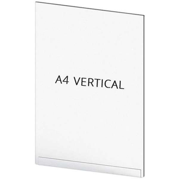 Akrylficka för Crowd forts. A4 Vertikal