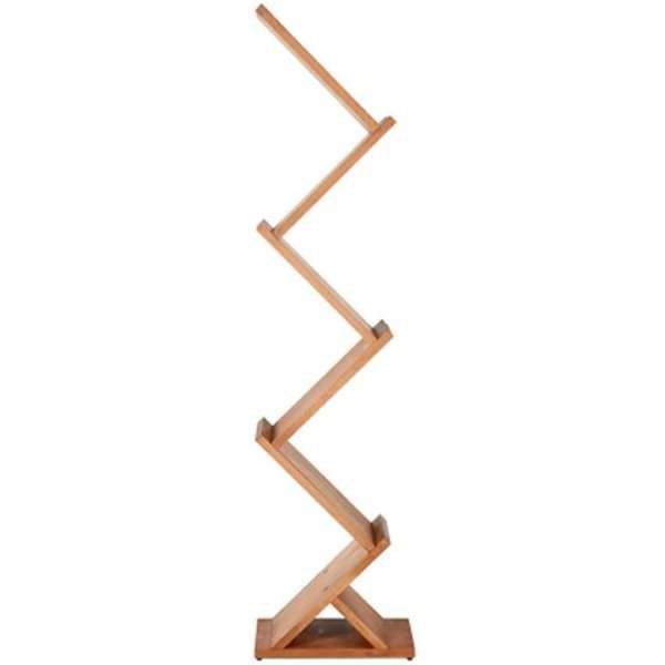 Broschyrhållare i trä Zig Zag, 5 x A4