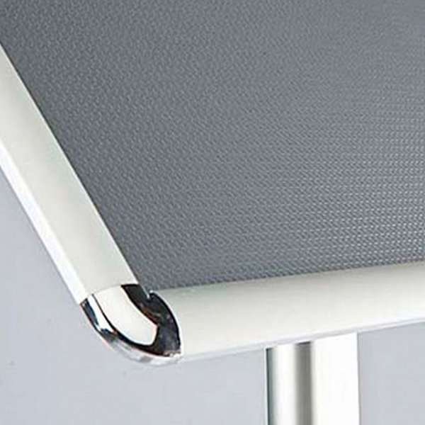 Expo Info stativ - A4 - silver