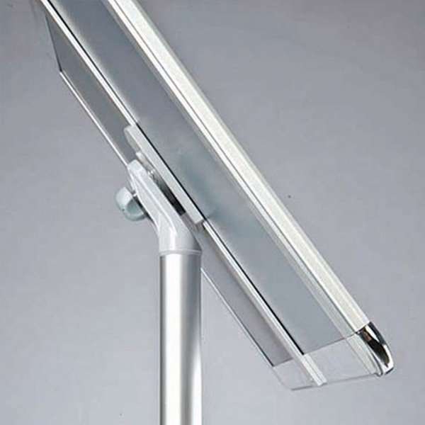 Expo Info stativ - A4 - silver