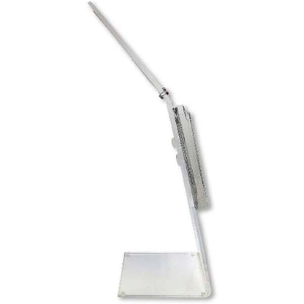 Akryl Info-ställ med broschyrhållare vertikal - A4 - 21x29,7 cm