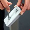 Expo Broschyrstativ horisontellt - A4 - 21x29,7 cm - silver #4