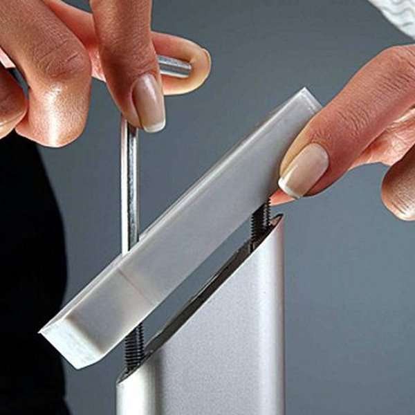 Expo Broschyrstativ horisontellt - A4 - 21x29,7 cm - silver