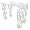 CROWN TRUSS Counter - Rektangel 125x65cm - Vit #1